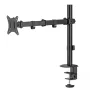 Soporte de mesa para monitor MACLEAN MC-753N para pantallas de 17–32 pulgadas, VESA 75x75 / 100x100, máx. 9 kg, inclinación ±45°, giro ±180°, regulable en altura