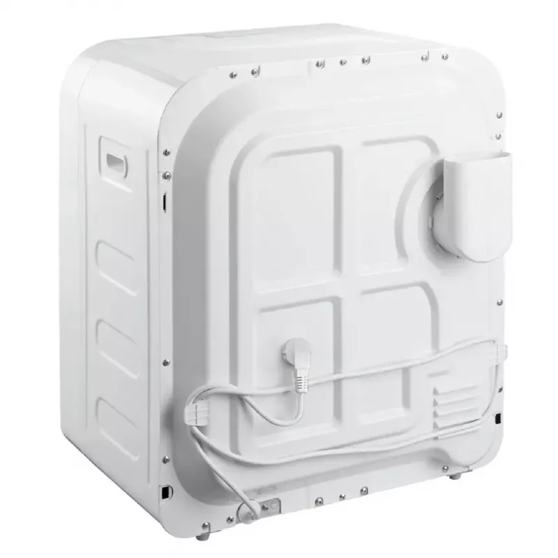 Secadora eléctrica GreenBlue GB410 — capacidad 3 kg, 830 W, evacuación, 5 programas de secado, clase de eficiencia energética C
