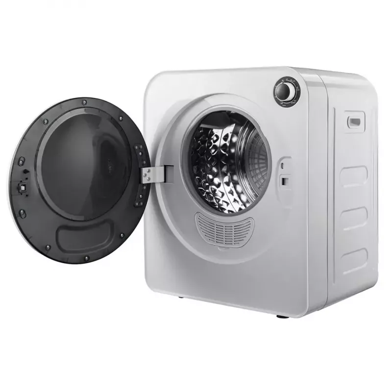Secadora eléctrica GreenBlue GB410 — capacidad 3 kg, 830 W, evacuación, 5 programas de secado, clase de eficiencia energética C
