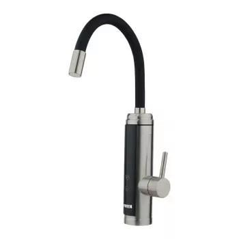 Calentador de agua instantáneo N'OVEEN IWH955, negro/plata