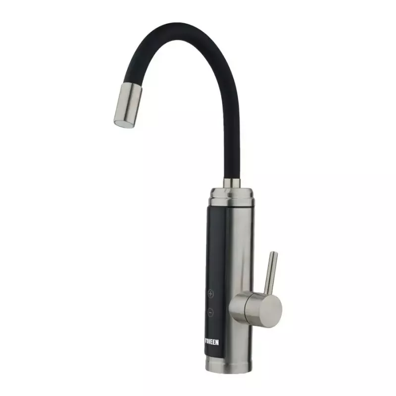 N'OVEEN IWH955 calentador de agua instantáneo, negro/plata