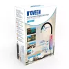 N'OVEEN IWH955 calentador de agua instantáneo, negro/plata