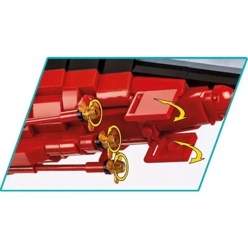 Set de construcción COBI acorazado Gneisenau 2417 piezas