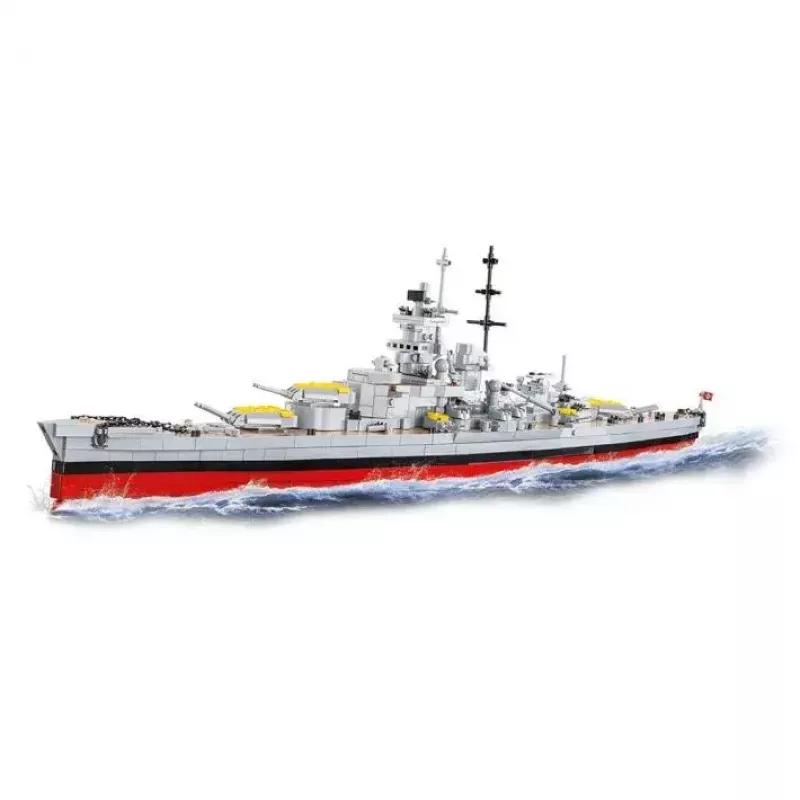 Set de construcción COBI acorazado Gneisenau 2417 piezas