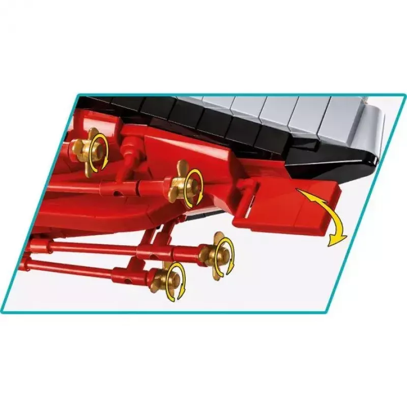 Set de construcción COBI acorazado clase Pennsylvania 2 en 1 Executive Edition 2088 piezas