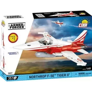 Juguete de construcción Cobi Northrop F-5E Tiger II modelo 5857 set de bloques