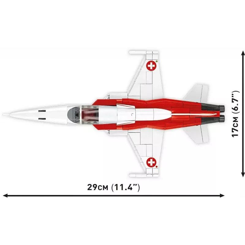 Juguete de construcción Cobi Northrop F-5E Tiger II modelo 5857 set de bloques