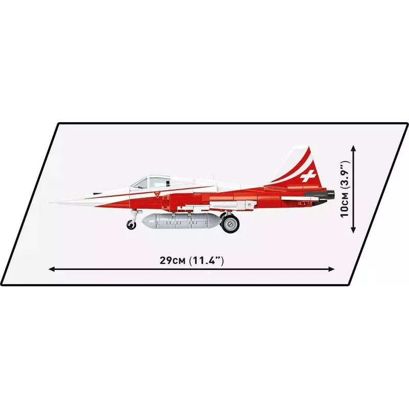Juguete de construcción Cobi Northrop F-5E Tiger II modelo 5857 set de bloques