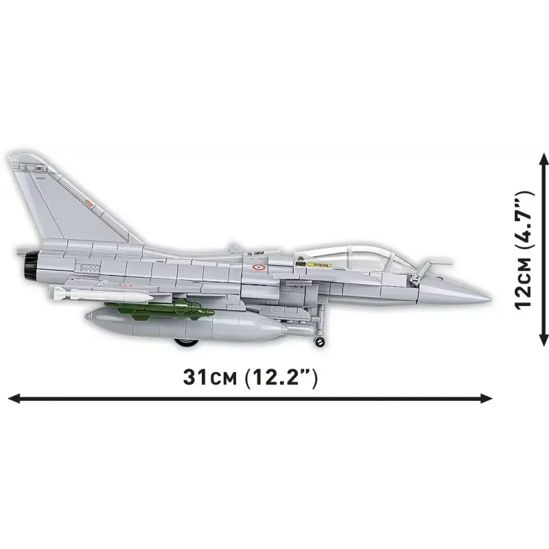 Set de bloques de construcción Cobi Rafale C 551 piezas modelo COBl-5901