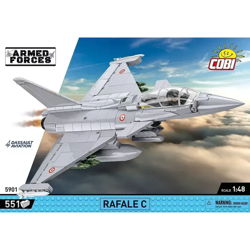 Set de bloques de construcción Cobi Rafale C 551 piezas modelo COBl-5901