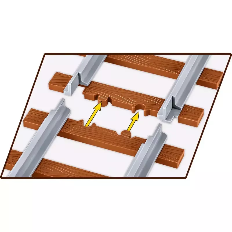 Juguete de construcción Cobi modelo de camión de carga pesada COBI-6284, escala 1:35