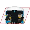 Juguete de construcción Cobi Volkswagen T2b Bus, azul claro/blanco, escala 1:12