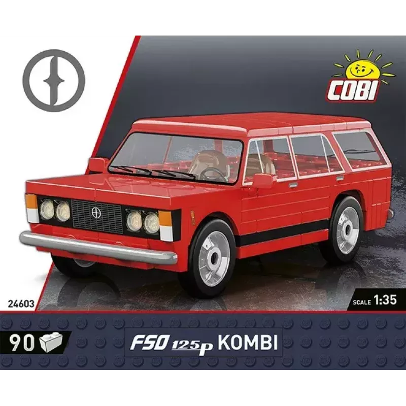 Set de bloques Cobi Blocks FSO 125p 90 bloques COBI-24603 – 90 bloques de plástico