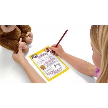 Juguete interactivo Cobi Little Live Pets Monkey MO-26613 — juguete interactivo de mascota con sonidos y movimientos