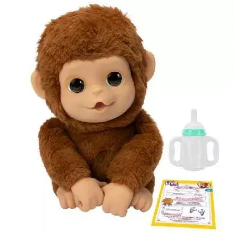 Juguete interactivo Cobi Little Live Pets Monkey MO-26613 — juguete interactivo de mascota con sonidos y movimientos
