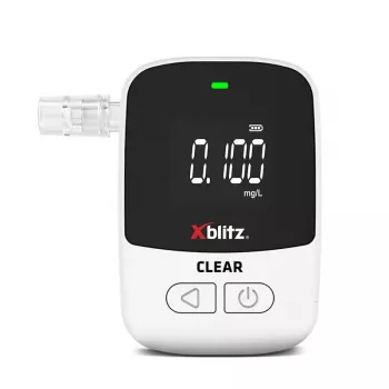 Alcoholímetro Xblitz XB-CLEAR sensor electroquímico, probador portátil de mano