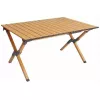 Mesa plegable PROMIS ST90 mesa turística con ruedas y portátil, paquete de una unidad