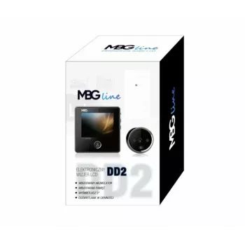 Mirilla de puerta MBG Line DD2 con cámara LCD de 2,8 pulgadas