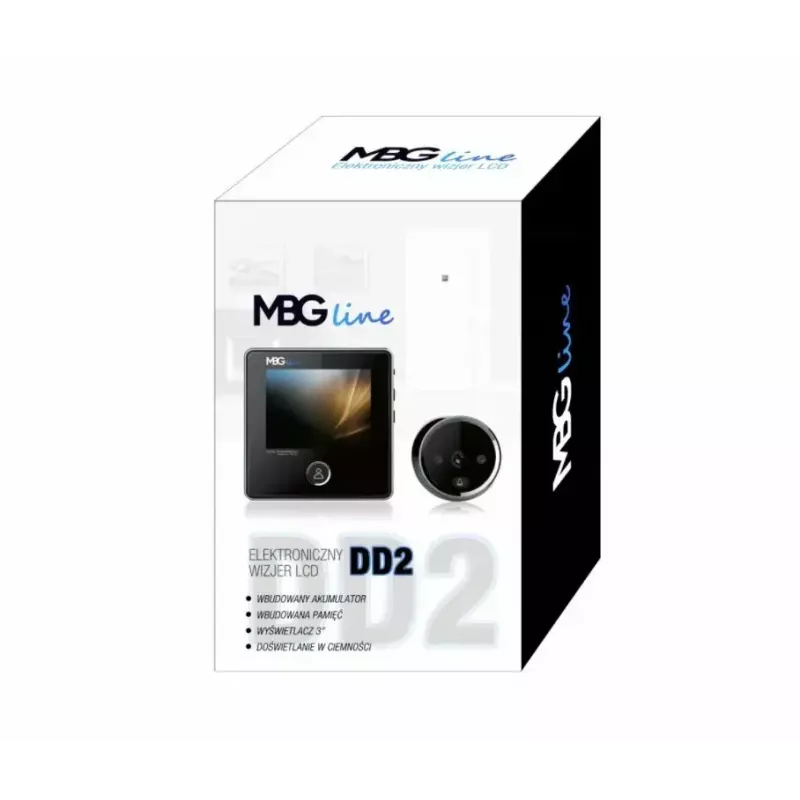 MBG Line DD2 Mirilla con cámara LCD de 2,8 pulgadas