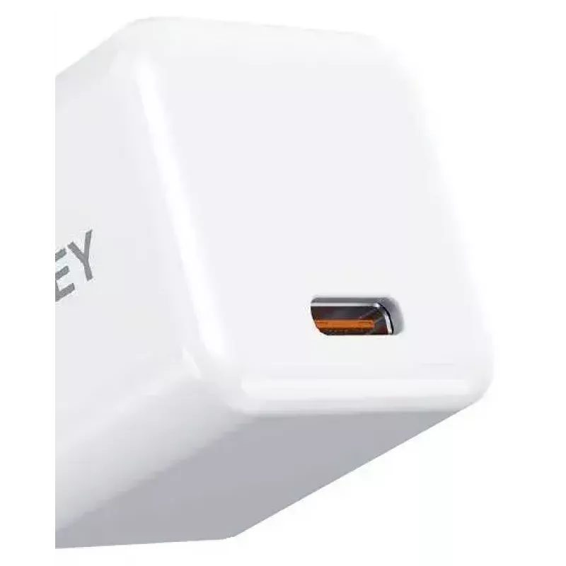 Minicargador USB-C Aukey PA-F5 20W PD — cargador rápido compacto 20W PD