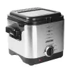 Freidora Mesko Home MS 4910 Single 1,5 L 900 W negro acero satinado
