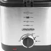 Freidora Mesko Home MS 4910 Single 1,5 L 900 W negro acero satinado