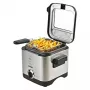 Freidora Mesko Home MS 4910 Single 1,5 L 900 W negro acero satinado