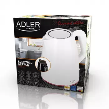 Hervidor eléctrico Adler AD 1277 1,7 l 2200 W blanco