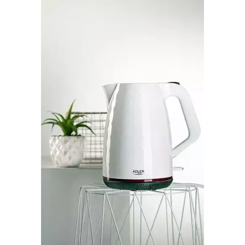 Hervidor eléctrico Adler AD 1277 1,7 l 2200 W blanco