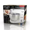 Robot de cocina Adler AD 4216, 500 W, bol de acero inoxidable de 4 l, blanco