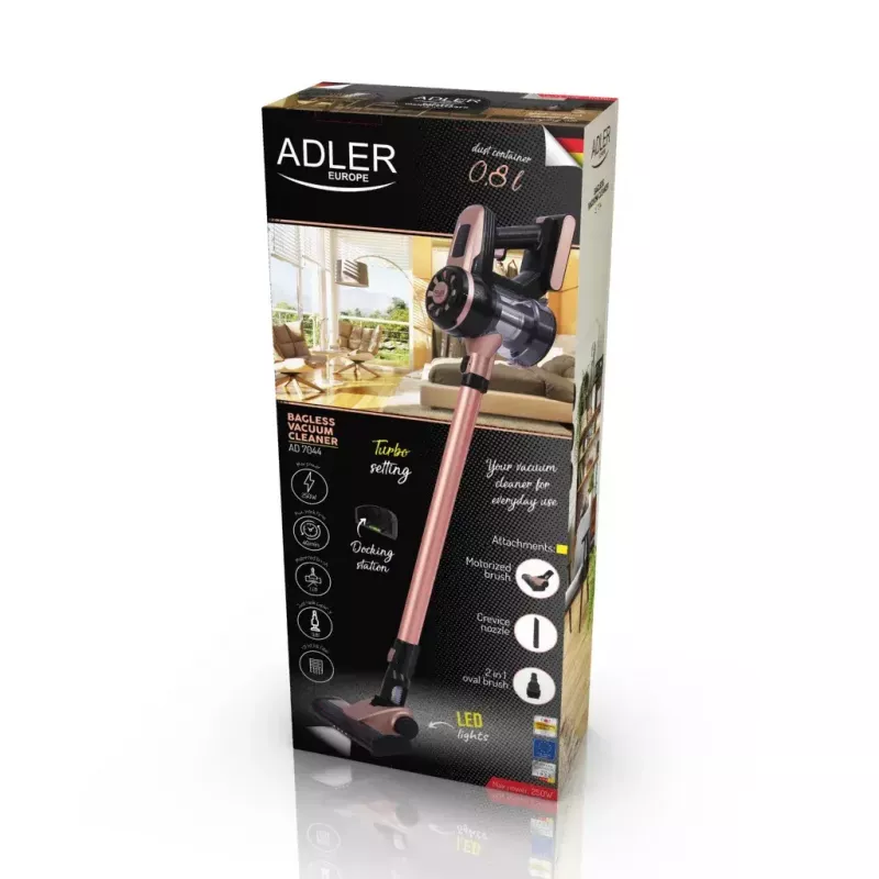 Aspirador de escoba 2 en 1 Adler AD 7044