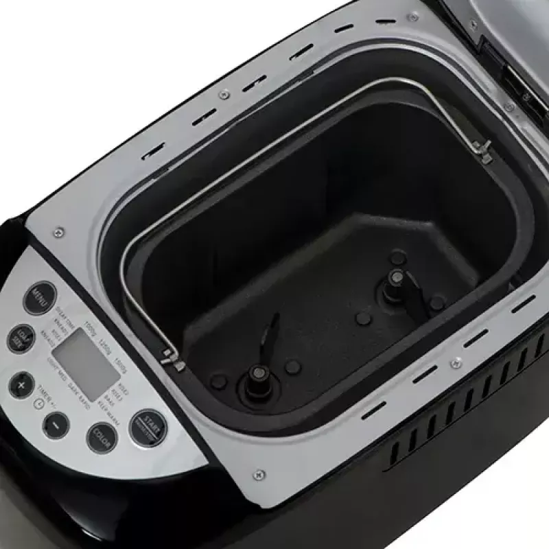 Máquina de pan Mesko Home MS 6022 850 W negra temporizador digital