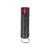 Spray de gel de pimienta de defensa personal GUARD YC-10014, 20 ml, gel, 2.000.000 SHU, negro, clip para llaves