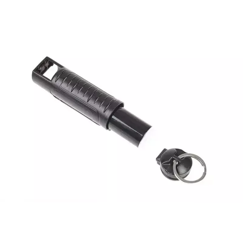 Spray de gel de pimienta de defensa personal GUARD YC-10014, 20 ml, gel, 2.000.000 SHU, negro, clip para llaves