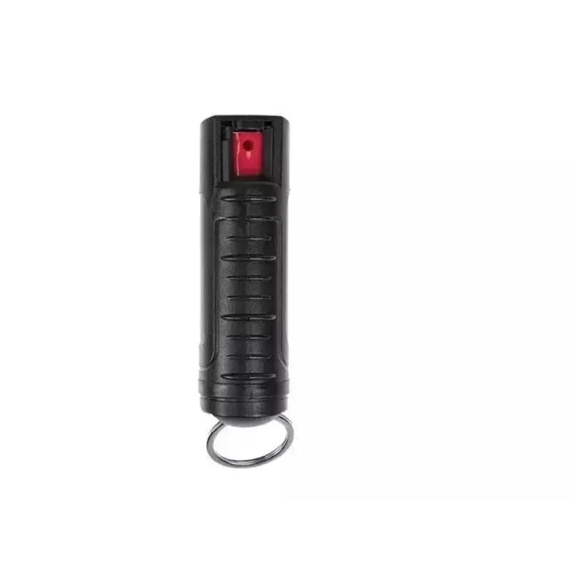 Spray de gel de pimienta de defensa personal GUARD YC-10014, 20 ml, gel, 2.000.000 SHU, negro, clip para llaves