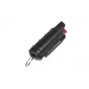 Spray de gel de pimienta de defensa personal GUARD YC-10014, 20 ml, gel, 2.000.000 SHU, negro, clip para llaves
