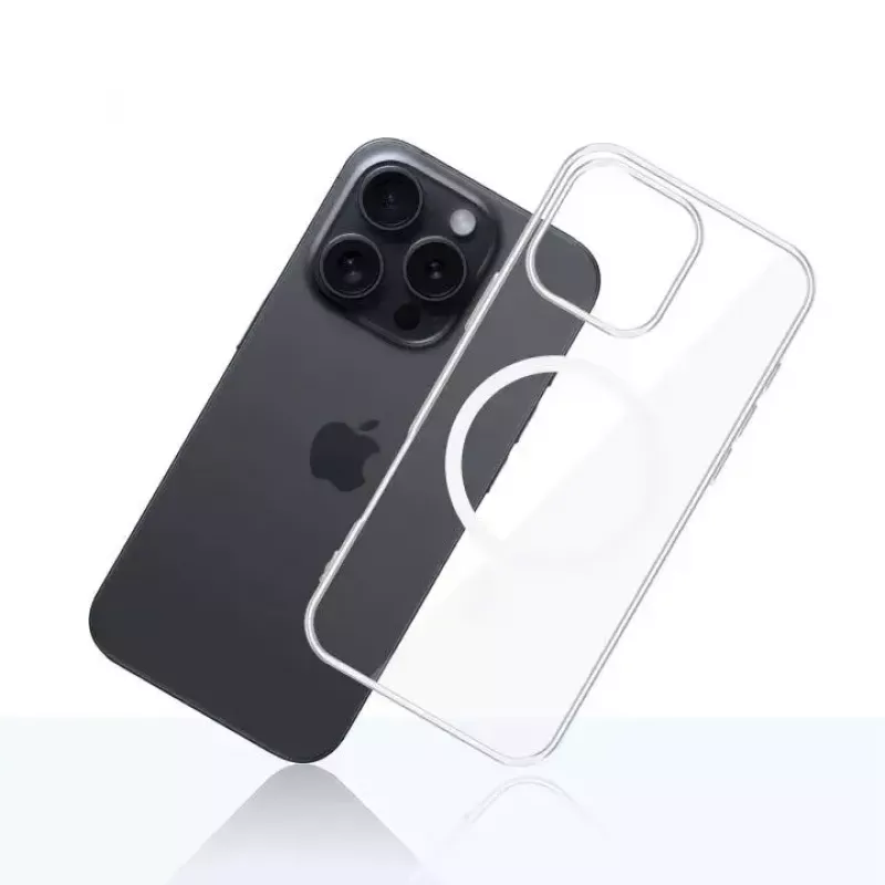 Funda 3MK Clear MagCase para Apple iPhone 16 Pro transparente