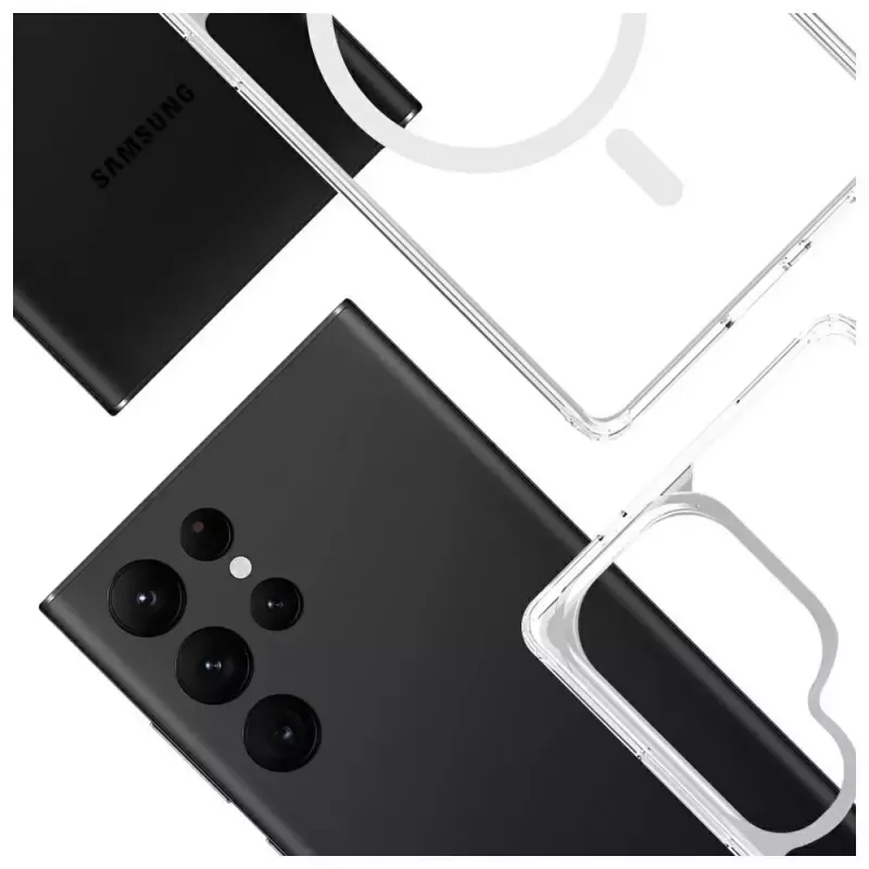 Funda protectora 3MK Armor MagCase para Samsung Galaxy S25 Ultra – duradera, ligera, compatible con imanes