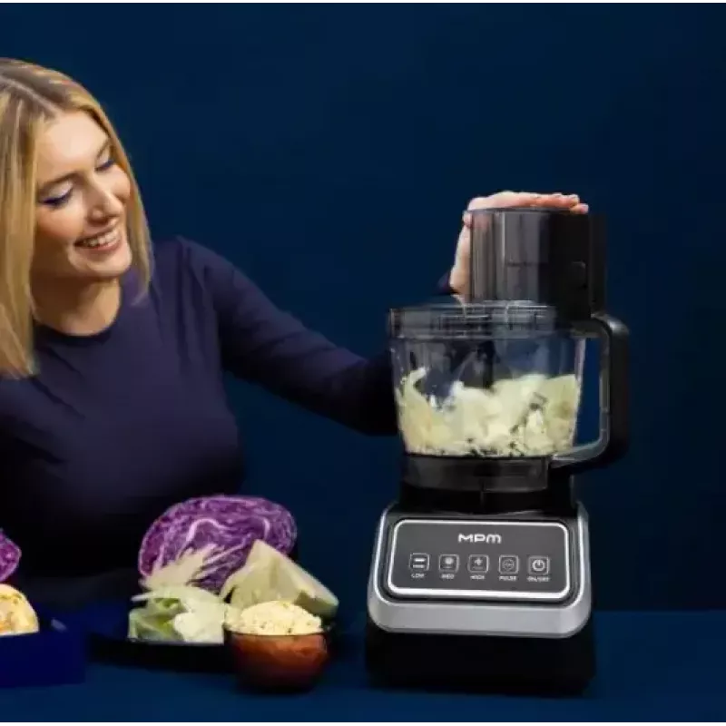 Robot de cocina MPM MRK-27 2000W — electrodoméstico multifunción con motor de 2000 W