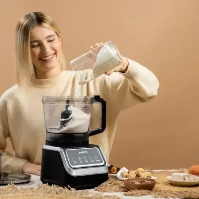 Robot de cocina MPM MRK-27 2000W — electrodoméstico multifunción con motor de 2000 W