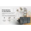 Calefactor eléctrico infrarrojo AENO Premium Eco Smart Heater AGH0005S, gris