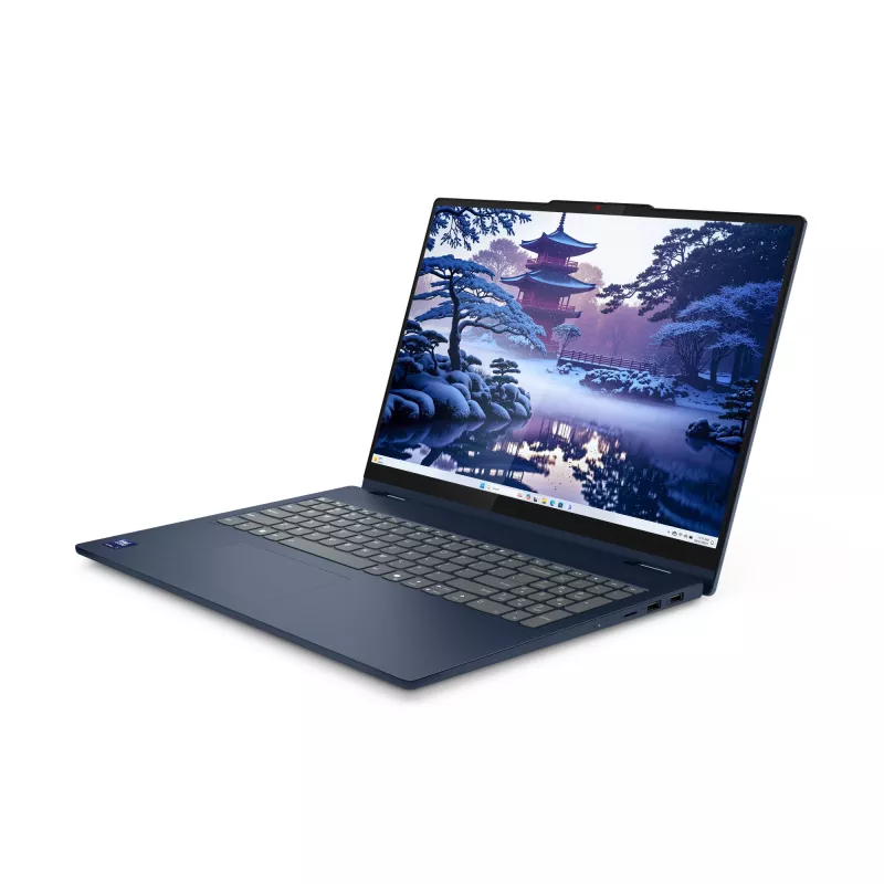 Lenovo IdeaPad 5 2-in-1 16IAL10 Intel Core Ultra 7 255U híbrido (2 en 1) 40,6 cm (16 pulgadas) táctil WUXGA 32 GB LPDDR5x-SDRAM 1 TB SSD Wi-Fi 6 (802.11ax) Windows 11 Home inglés azul
