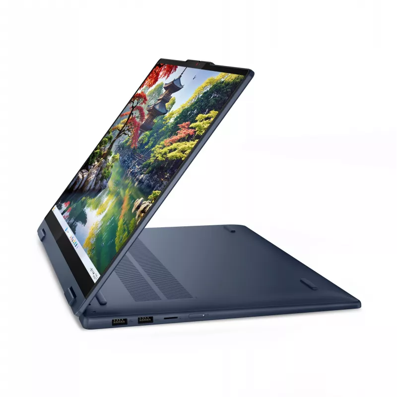 Lenovo IdeaPad 5 2-in-1 16IAL10 Intel Core Ultra 7 255U híbrido (2 en 1) 40,6 cm (16 pulgadas) táctil WUXGA 32 GB LPDDR5x-SDRAM 1 TB SSD Wi-Fi 6 (802.11ax) Windows 11 Home inglés azul