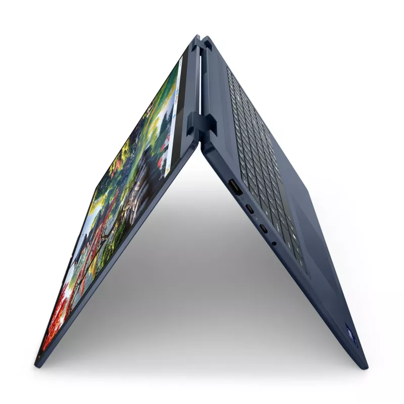 Lenovo IdeaPad 5 2-in-1 16IAL10 Intel Core Ultra 7 255U híbrido (2 en 1) 40,6 cm (16 pulgadas) táctil WUXGA 32 GB LPDDR5x-SDRAM 1 TB SSD Wi-Fi 6 (802.11ax) Windows 11 Home inglés azul