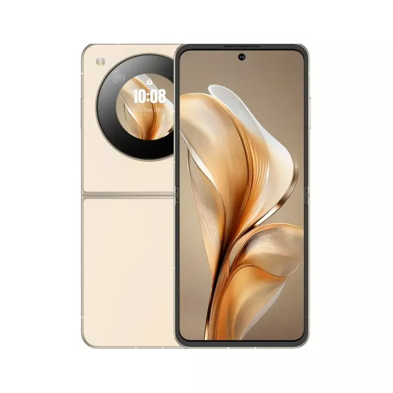 Smartphone NUBIA Flip Bundle con funda, auriculares y refrigerador (negro)