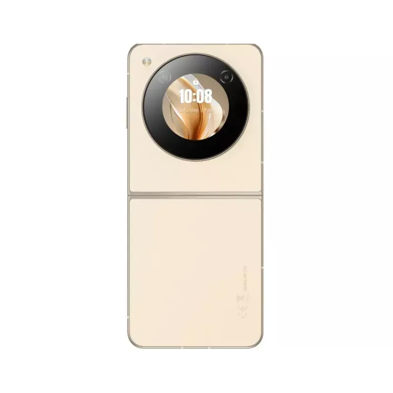 Smartphone NUBIA Flip Bundle con funda, auriculares y refrigerador (negro)