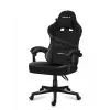 Silla gamer Huzaro FORCE 4.4 CARBON — asiento deportivo acolchado de tejido, altura 115–125 cm, carga máx. 130 kg, base de acero, reposabrazos regulables