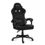 Silla gamer Huzaro FORCE 4.4 CARBON — asiento deportivo acolchado de tejido, altura 115–125 cm, carga máx. 130 kg, base de acero, reposabrazos regulables
