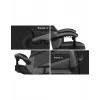 Silla gaming Huzaro FORCE 4.4 con asiento envolvente negra gris — tejido mesh, máx. 130 kg, altura ajustable 45–55 cm, 5 ruedas