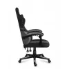 Silla gaming Huzaro FORCE 4.4 con asiento envolvente negra gris — tejido mesh, máx. 130 kg, altura ajustable 45–55 cm, 5 ruedas